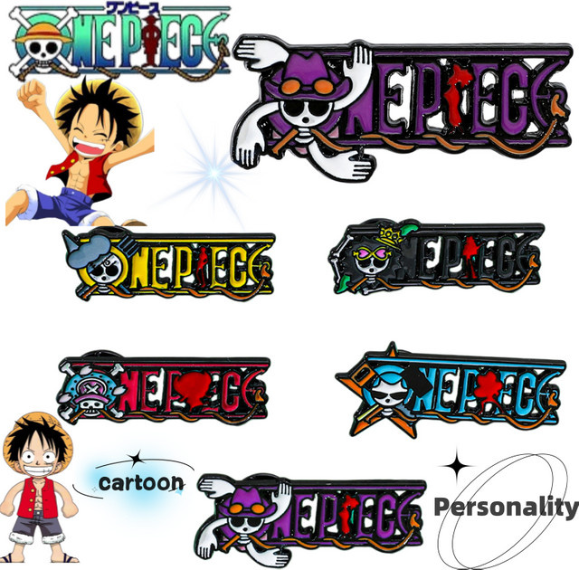 ONE PIECE Brosche, Bunt, Verspielt - Bild 1