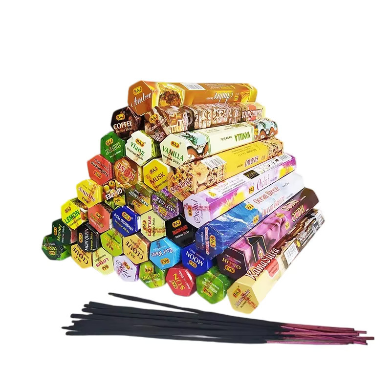 RAJ Indische Räucherstäbchen Weißer Salbei und Sandelholz, 20 Stück pro Box - Bild 2
