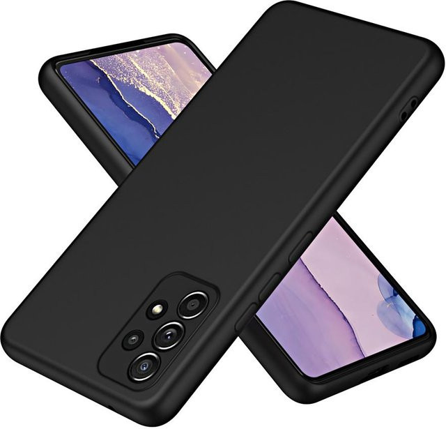 Samsung Silikon-Telefonhülle für Galaxy A32 A52 A52S A72 A13 A23 A33 A53 A73 4G 5G in Schwarz - Bild 1