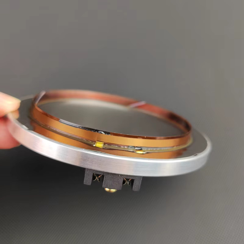 Ersatzmembran aus reinem Aluminium in Silber für JBL 2431H 2435 2430H 435A1 VLA301, Durchmesser: 76,2 mm - Bild 2