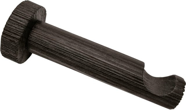 Gardinia Holz-Träger Country für Ø 25 mm Stange, Farbe Kolonial gebürstet, 12 cm offen - Bild 1