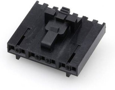Molex Buchsengehäuse-Kabel Schwarz mit 7 Polen und 2,54 mm Rastermaß 50579407 - Bild 1