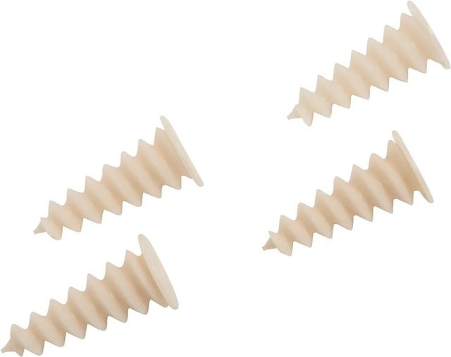 LUX-TOOLS Dämmstoffdübel aus Nylon in Weiß, Durchmesser: 24 mm, Länge: 50 mm, 4 Stück - Bild 1