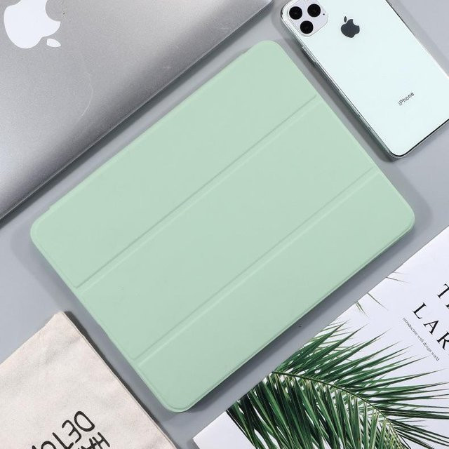Rui Di Schutzhülle für iPad Air 5 und iPad Pro 11 Zoll mit Stifthalter und Abdeckung in Grün/Minze - Bild 1
