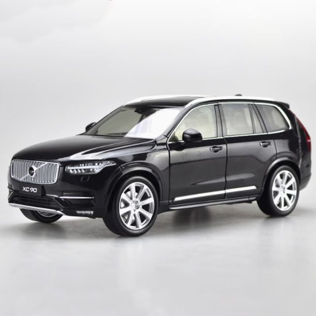 WELLY XC90 SUV, Modellauto, Maßstab 1:18, Metall, Schwarz - Bild 1