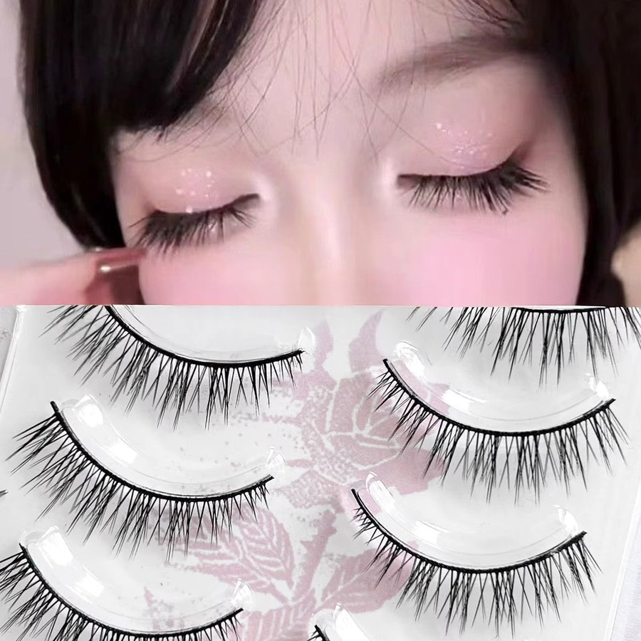 Cotremyp Künstliche Wimpern, Black, Natürlich, Unisex - Bild 3