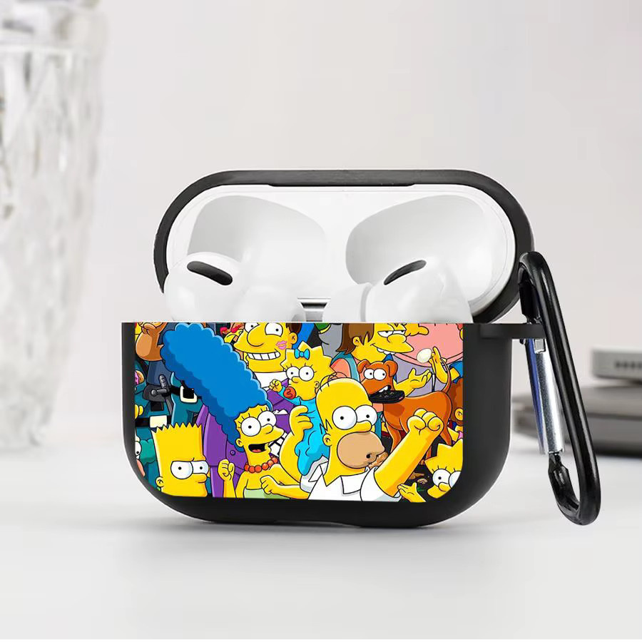 The Simpsons Kopfhörerhülle für AirPods Pro, Multicolor - Bild 1