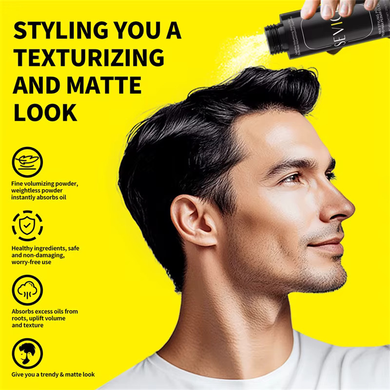 Sevich Haar-Styling-Puder, mattierendes Pulver, Unisex - Bild 4