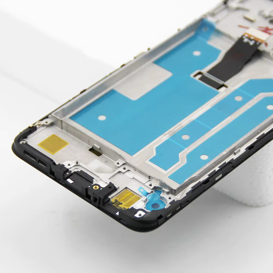 Huawei Ersatzdisplay mit 6,67 Zoll LCD-Touchscreen und Rahmen in Schwarz für P Smart 2021 und Honor X10 Lite Y7A (Modell PPA-LX1 LX2) - Bild 3
