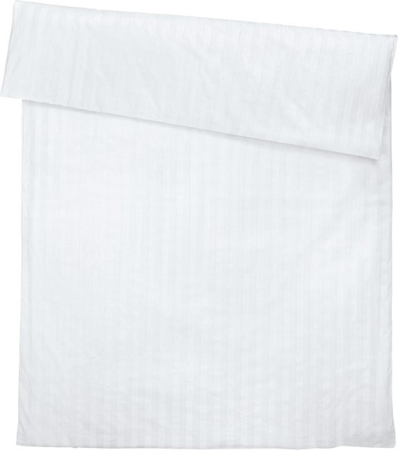 Bettbezug Erwin M. Rom-Meran aus Baumwolle, weiß, B/L: 155 x 220 cm - Bild 1