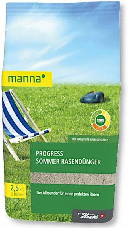 Manna Progress Sommerrasendünger 2,5 kg - Bild 1