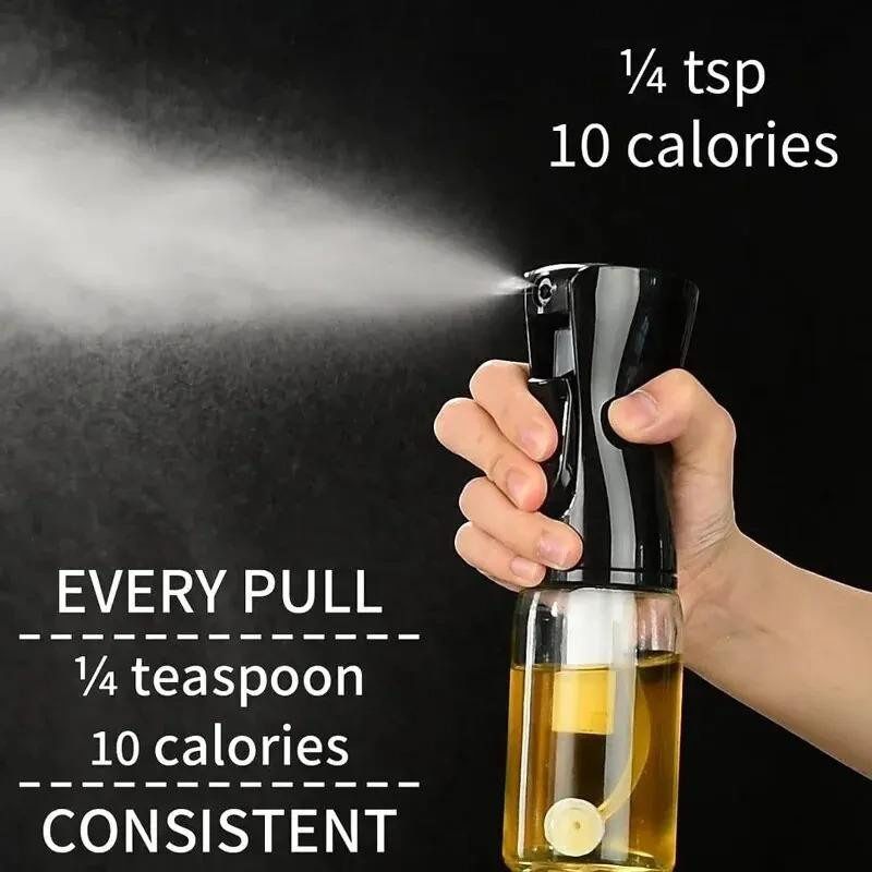 Lanzhong home life Ölsprühtopf in Weiß für Küche und Luftfritteuse, 200 ml - Bild 6