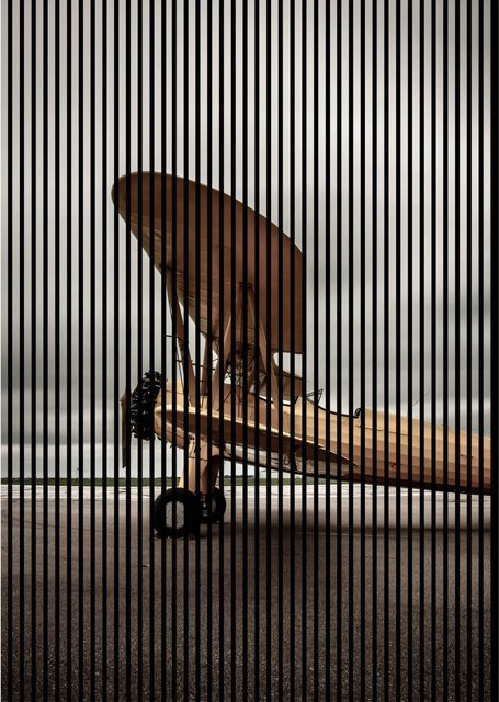 FN Acustico Akustikplatte Flieger Bunt aus PET und MDF, H x B x T: 2.400 x 1.693 x 19 mm - Bild 1