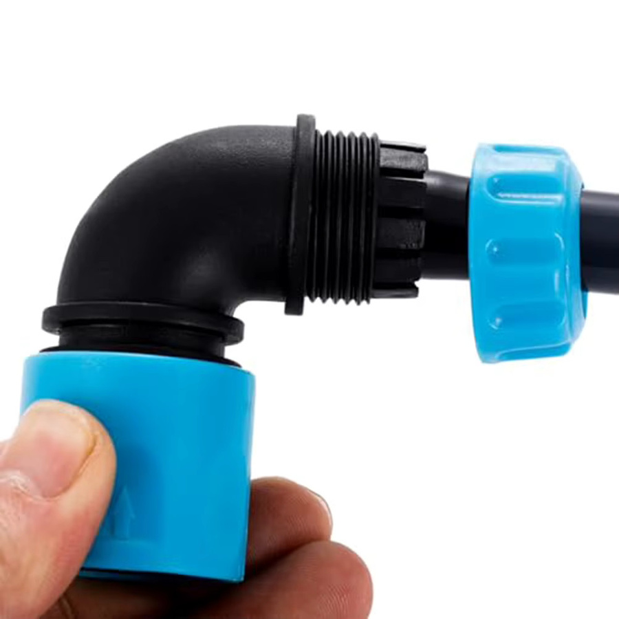 2 Stück VIBRATITE Ellenbogen-Schnellverbinder 90-Grad-Winkel für 1/2 Zoll Gartenschläuche und Bewässerungsanschlüsse - Bild 5