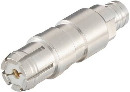 HARTING Stifteinsatz 09150016201 aus Kunststoff in Grau und Silber - Bild 1
