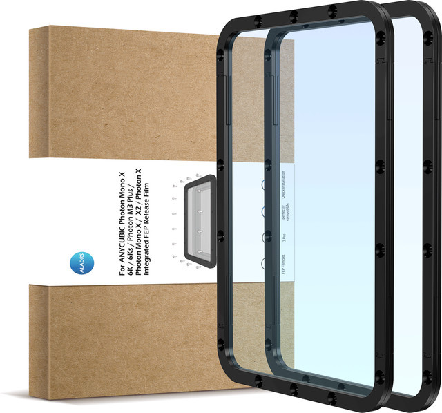 Anycubic FEP Film Resin Vat Upgrade für Photon M3 Plus und Anycubic Photon Mono X 6Ks, X 6K, Mono X2, Mono X in Transparent - Bild 1