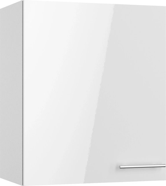 Optifit Küchen-Oberschrank Rurik Weiß glänzend B/H/T: 60 x 70,4 x 34,9 cm - Bild 1