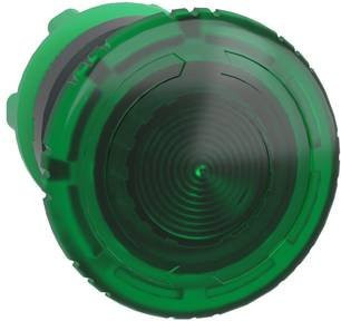 Schneider Electric ZB5AW733 Pilzdrucktaster-Frontelement in Grün mit IP66 Schutzart - Bild 1