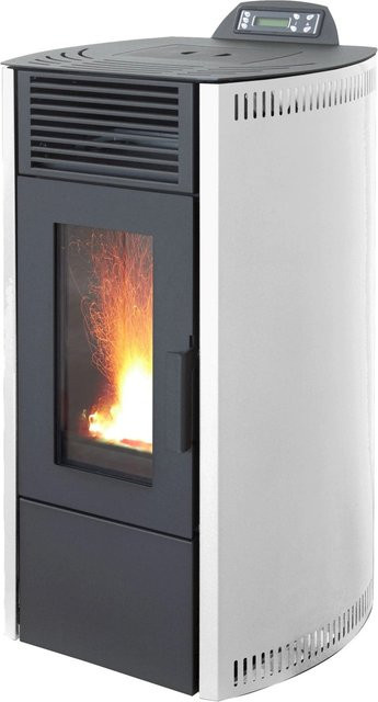 Rowi Pelletofen in Weiß mit 7,7 kW Leistung - Bild 1