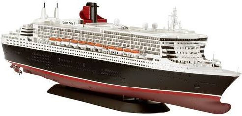 Revell Queen Mary 2 Schiffsmodell Bausatz, 1:700, ab 12 Jahren - Bild 1