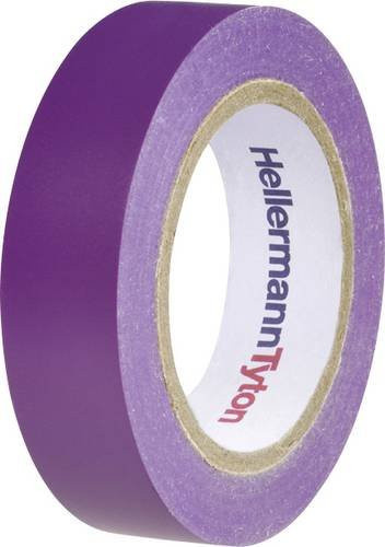 HellermannTyton HelaTape Flex 15 Isolierband Violett, Breite: 15 mm, Länge: 10 m - Bild 1