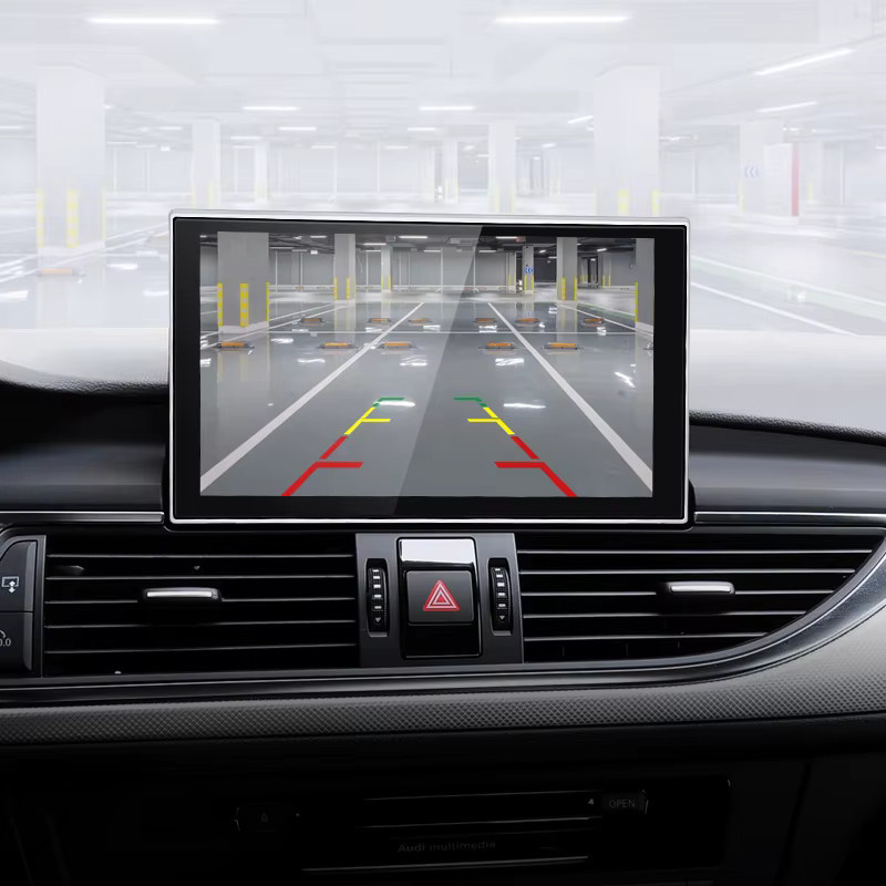 STWEI Android 14 Multimedia-Autoradio mit Qualcomm Snapdragon 665, Wireless CarPlay und GPS für Audi A6 A7 C7 (2012-2018), Schwarz - Bild 4