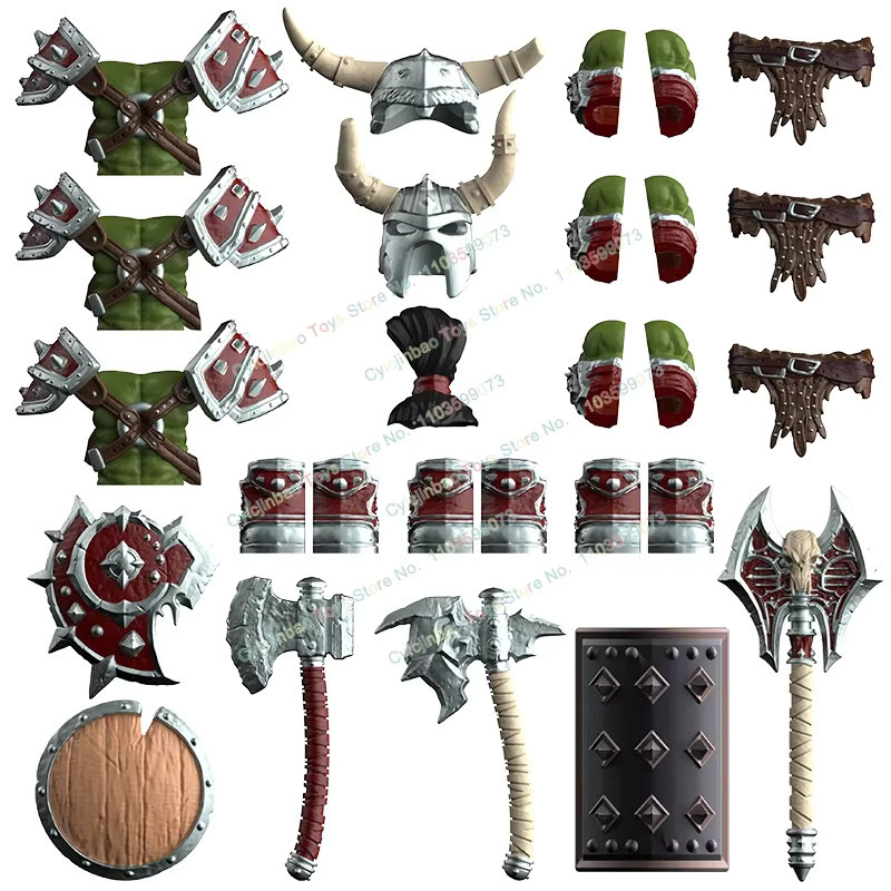 cyicjinbao Warcraft Warriors Baustein, Actionfiguren, Ritter, Fantasy - Bild 2