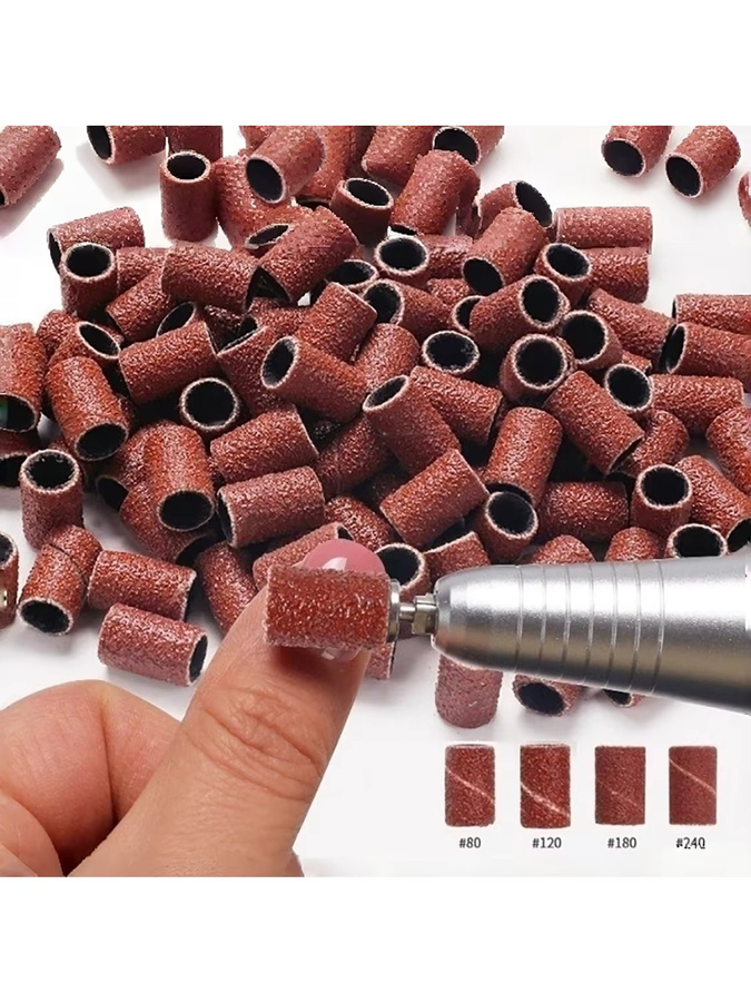IAIZO Schleifbänder für elektrische Maniküre-Maschine, 80-240 Grit, Unisex - Bild 4