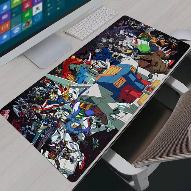 Bandai Gundam Gaming-Mauspad Schreibtischunterlage Multicolor - Bild 1