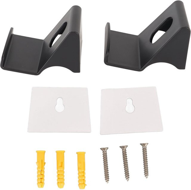 Igeteck 2er Set Multifunktionale Controller Wandhalterung und Headset Stand für PS5, PS4, Xbox und Nintendo Switch in Schwarz - Bild 1