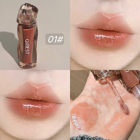 QIBEST Lipgloss Gel, glänzend, Damen