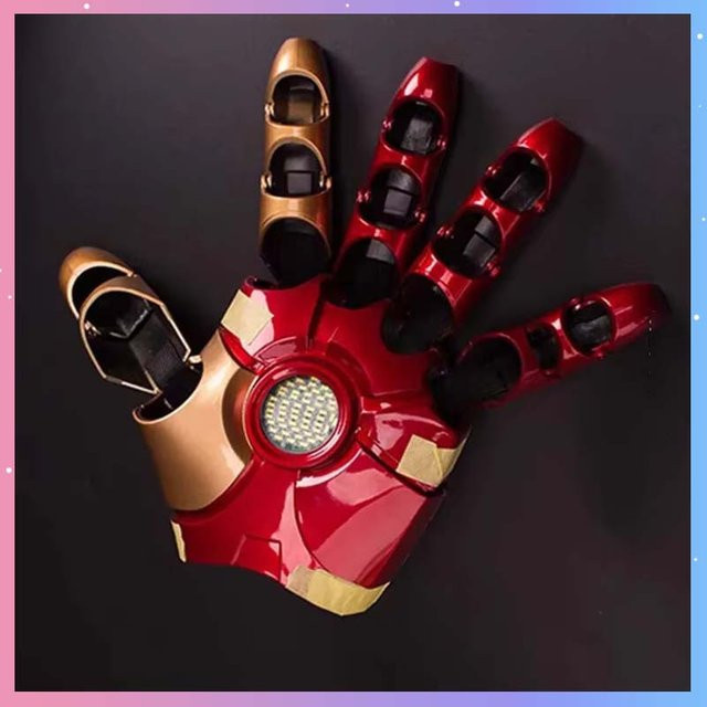 Fondjoy Marvel MK42 Figur Iron Man Rüstung, mit LED-Licht, Zubehör - Bild 1
