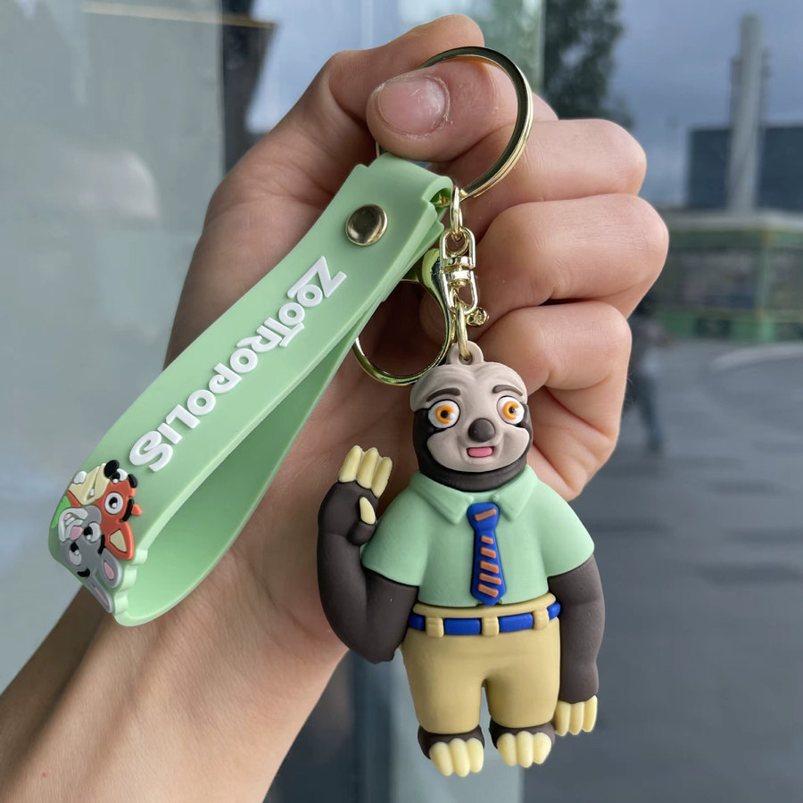 Disney Schlüsselanhänger, Silikon, Bunt, Tiere - Bild 1