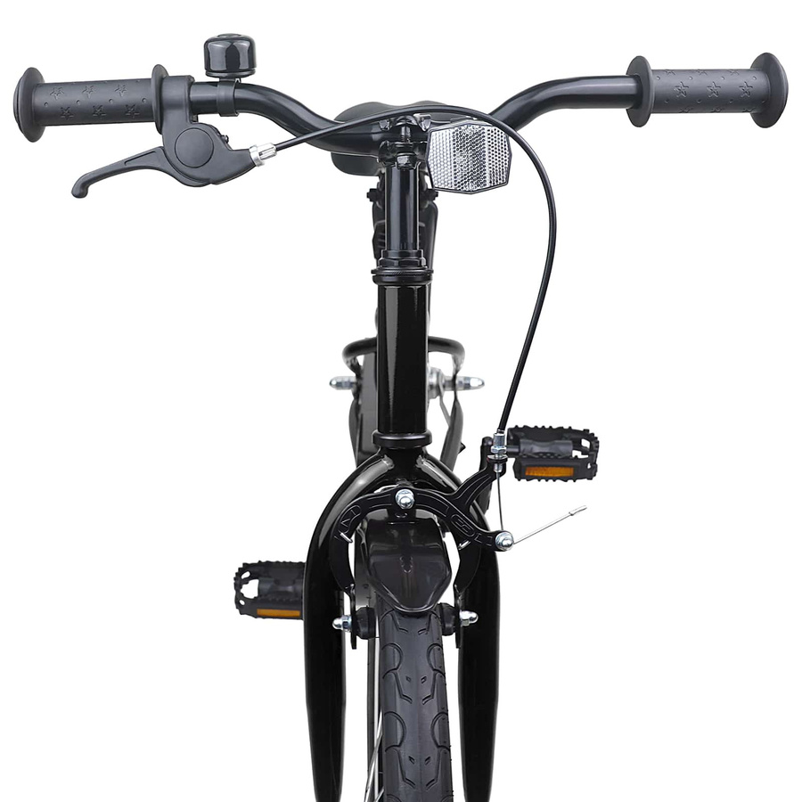 VD Home Furnishing Kinderfahrrad 18 Zoll Schwarz - Bild 3