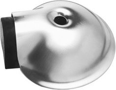 Intersteel Türstopper aus Edelstahl in Silber, Durchmesser: 66 mm, Höhe: 22 mm - Bild 1