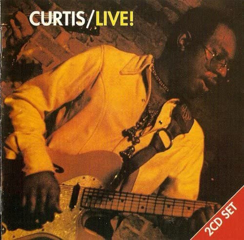Curtis Mayfield Live! CD Movieplay Gold 1993 Soul Funk Gelb - Bild 1