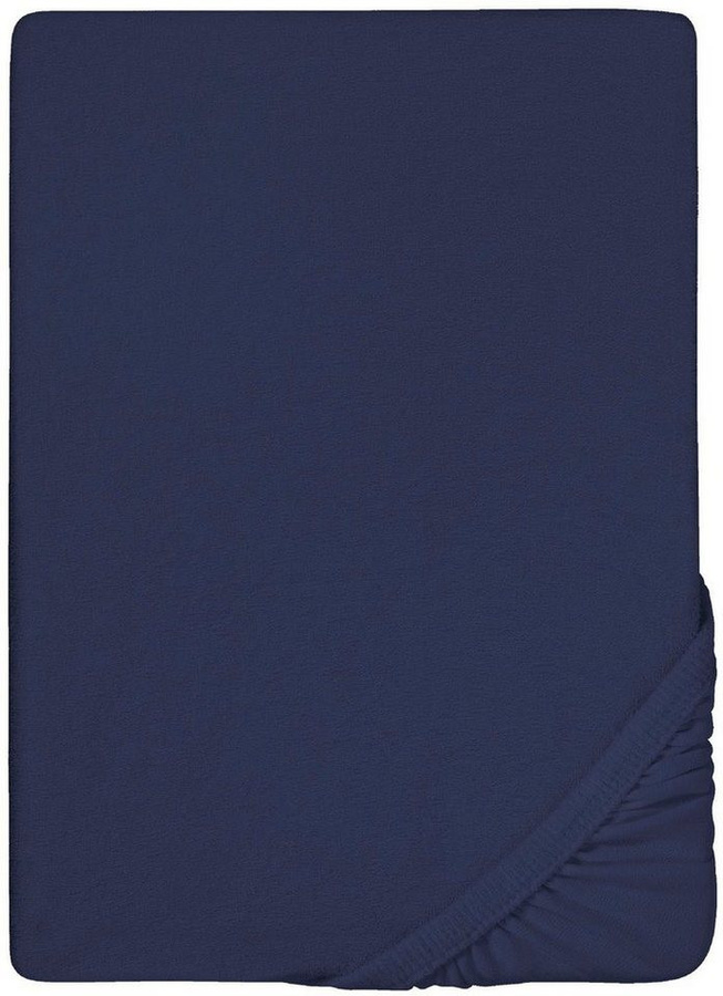 Biberna Spannbettlaken Premium Frottee-Stretch mit Rundumgummi, 80% Baumwolle, bügelfrei - Bild 1