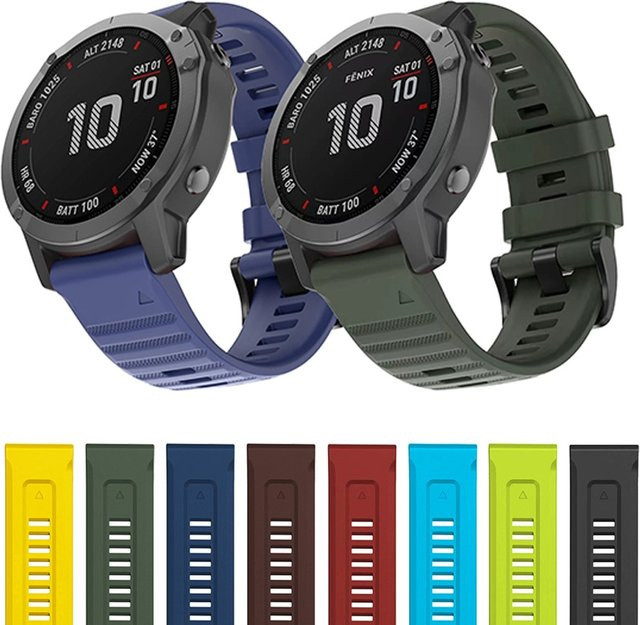 QUERPXAF Uhrenarmband Silikon, Multicolor, Unisex - Bild 1