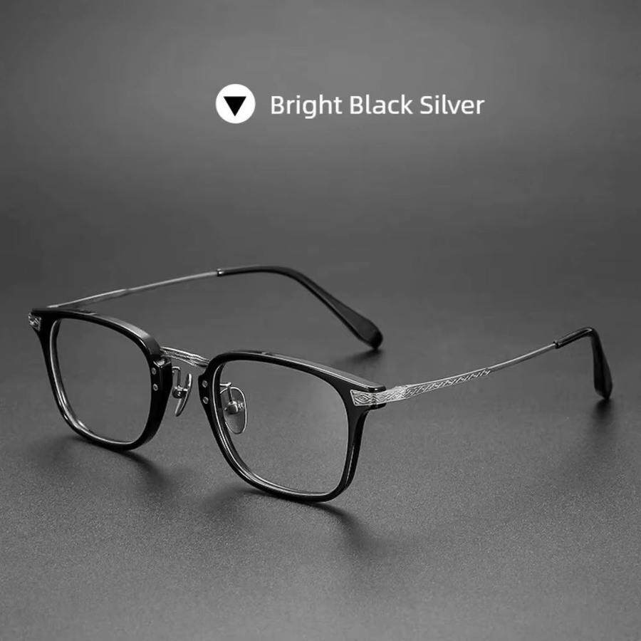 TILIKEU Korrektionsbrille, Vollrand, quadratisch, Herren, schwarz - Bild 1