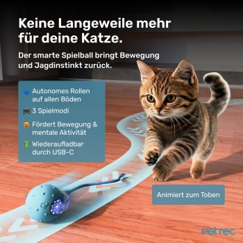 PetTec Interactive Toy Ball 1 - Bild 1