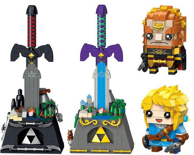 LEGO Zelda Link Ganondorf Big Heads Figuren, Bausätze - Bild 1