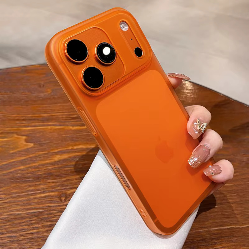 Stoßfeste und ultradünne Handyhülle aus hartem PC für Apple iPhone 17, 16, 15, 14 Plus, 13, 12, 11 Pro Max in mattem Design und durchscheinender Optik - Bild 2