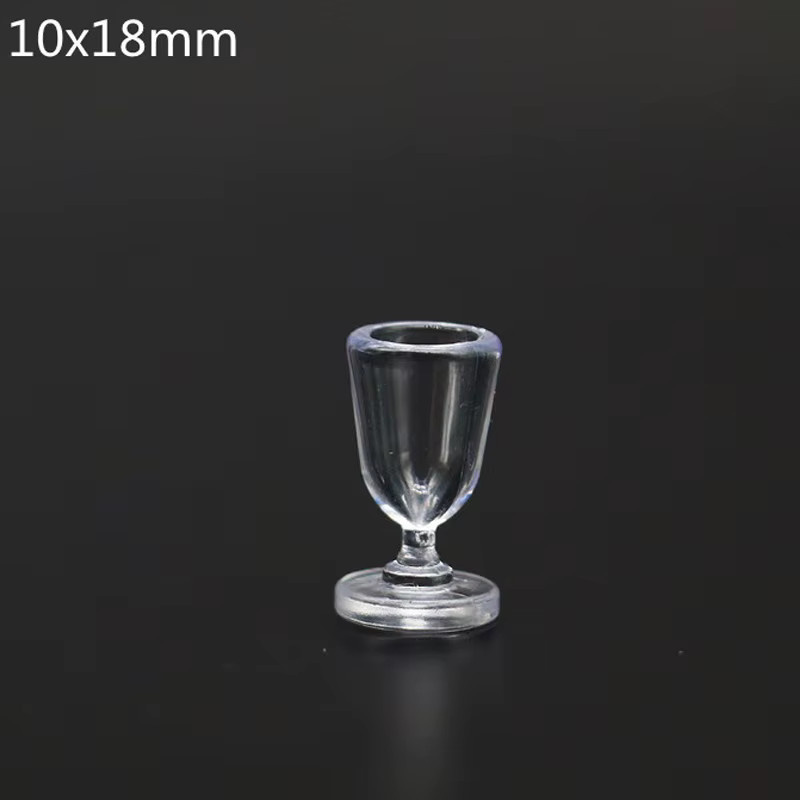 Mini Rotwein Tasse, Puppenhaus Zubehör, 10-teiliges Set - Bild 3