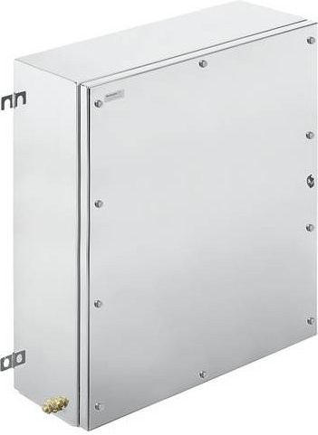 Weidmüller Installations-Gehäuse KTB MH 625020 S4E1 aus rostfreiem Stahl in Silber, B: 50,8 cm - Bild 1