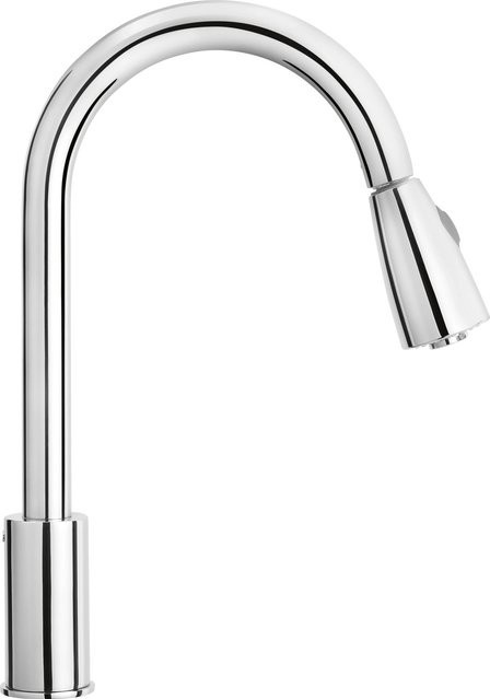 baliv Küchenarmatur KI-1320 mit ausziehbarem Brausekopf und Spritzfunktion in Chrom - Bild 1