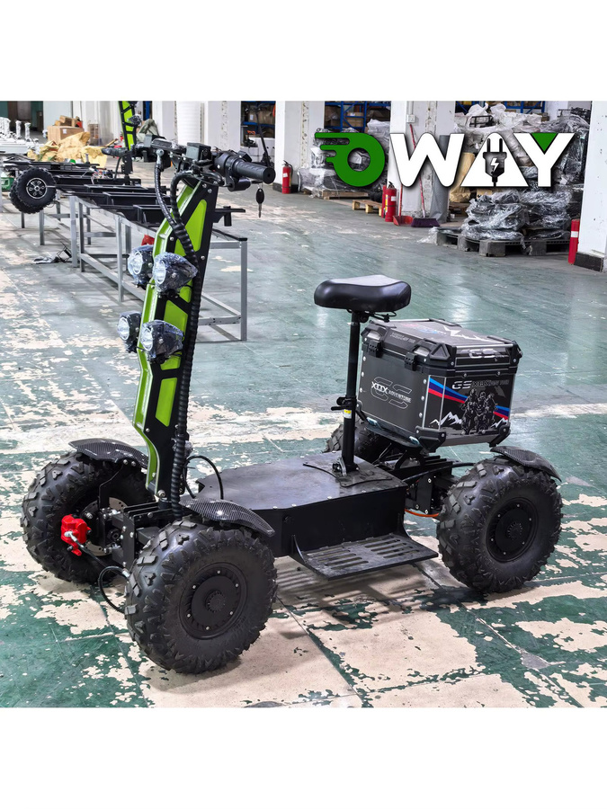 CNZKO E-Scooter, Elektro-Quad Bike, 4WD, 4x4, Offroad-Scooter - Bild 6