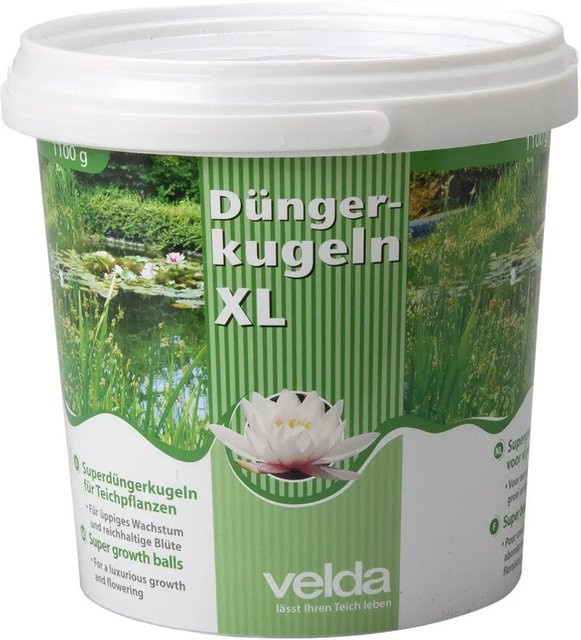 Velda Super Düngerkugeln XL für Seerosen, Sumpfpflanzen und Wasserpflanzen, 55 g - Bild 1