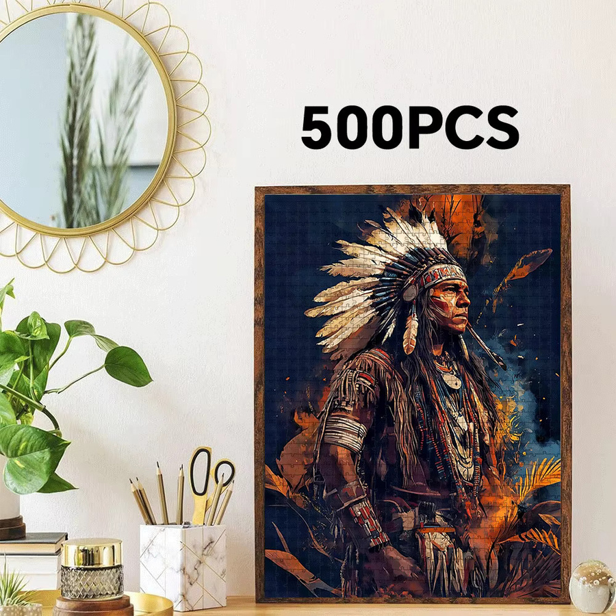 Challen Indianer-Puzzle, Puzzlespiel - Bild 3