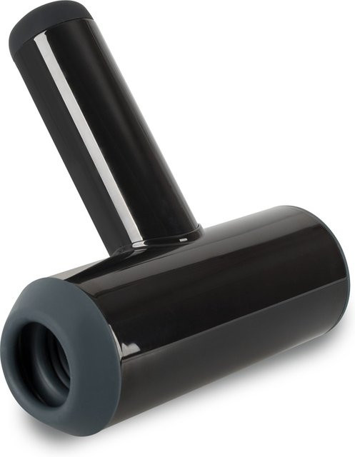 Rebel Masturbator With 2 Functions in Schwarz mit Vibration und Handjob-Simulation - Bild 1