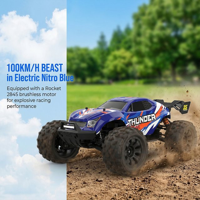 Teeggi MT14R RC Offroad-Geländewagen, 1/14, 4WD, bürstenloser Motor - Bild 1